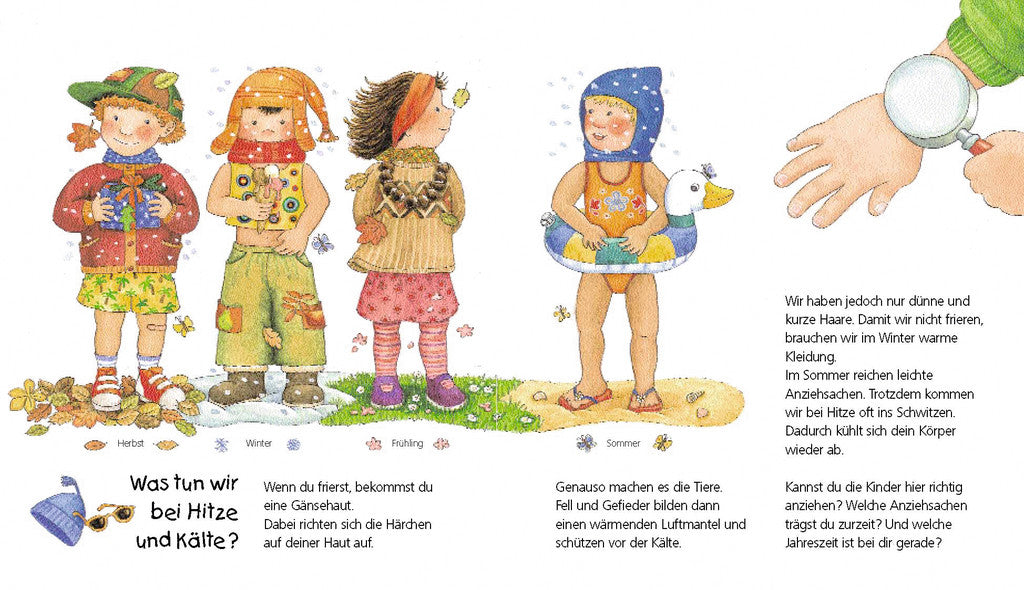 Ravensburger Buch – Die Jahreszeiten, Hardcover, 16 Seiten, Deutsch, 2–4 Jahre