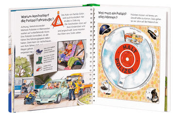 Ravensburger Buch – Die Polizei, Hardcover, 16 Seiten, Deutsch, 2–4 Jahre