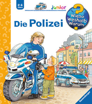 Ravensburger Buch – Die Polizei, Hardcover, 16 Seiten, Deutsch, 2–4 Jahre