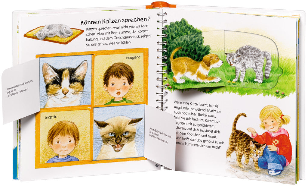 Ravensburger Buch – Die Katze, Hardcover, 16 Seiten, Deutsch, ab 2 Jahren