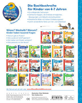 Ravensburger Buch – Alles über Piraten, Hardcover, 16 Seiten, Deutsch, 4–7 Jahre