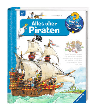 Ravensburger Buch – Alles über Piraten, Hardcover, 16 Seiten, Deutsch, 4–7 Jahre