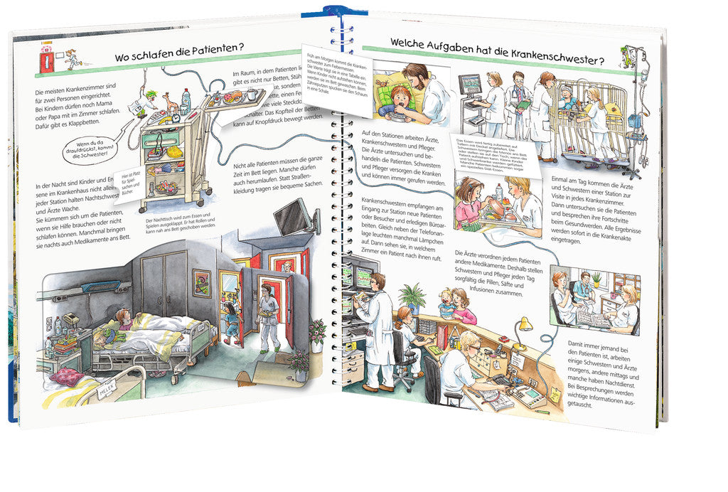 Ravensburger Buch – Wieso? Weshalb? Warum? – Was passiert im Krankenhaus?, Hardcover, 16 Seiten, ab 4 Jahren