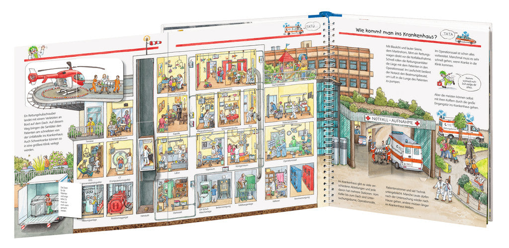 Ravensburger Buch – Wieso? Weshalb? Warum? – Was passiert im Krankenhaus?, Hardcover, 16 Seiten, ab 4 Jahren