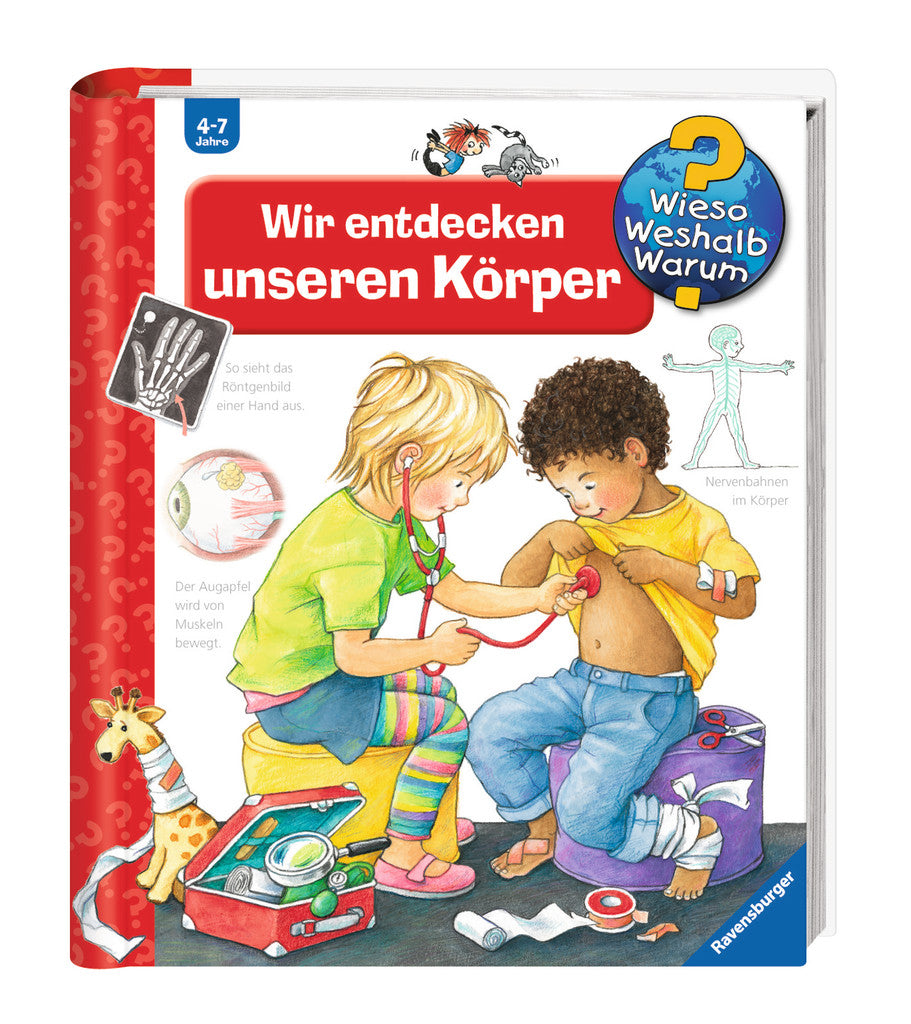 Ravensburger Buch – Wir entdecken unseren Körper, Hardcover, 16 Seiten, Deutsch, 4–7 Jahre