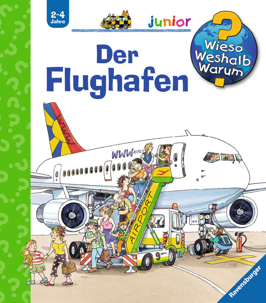 Ravensburger Buch – Der Flughafen, Hardcover, 16 Seiten, Deutsch, ab 2 Jahren