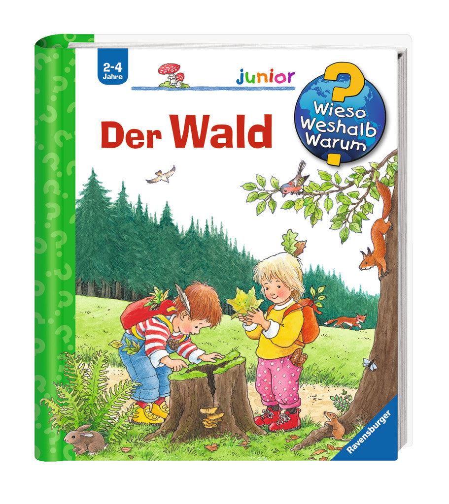 Ravensburger Buch – WWWjun6: Der Wald, Hardcover, 16 Seiten, Deutsch, 2–4 Jahre