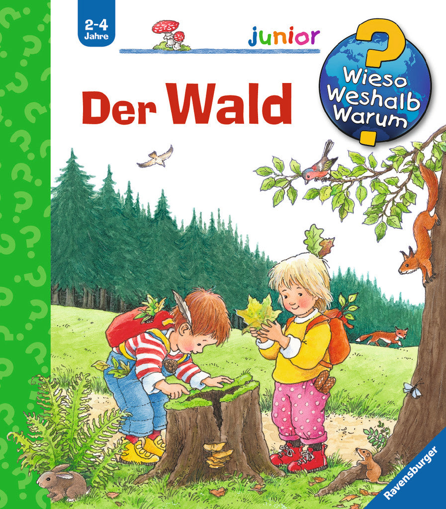 Ravensburger Buch – WWWjun6: Der Wald, Hardcover, 16 Seiten, Deutsch, 2–4 Jahre