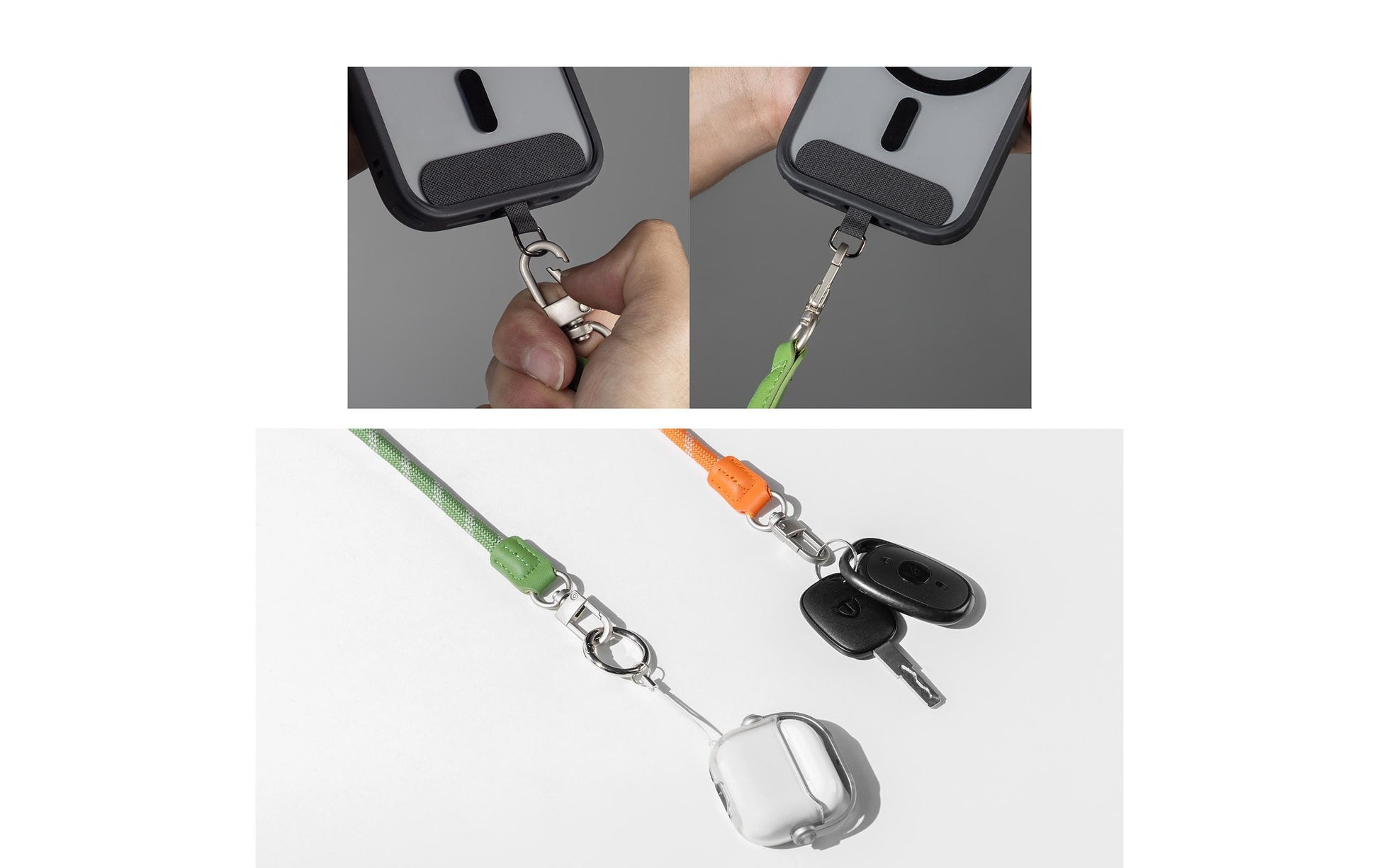 SmallRig FilMov – Smartphone-Trageband – 115–140 cm, für Smartphones, Grün