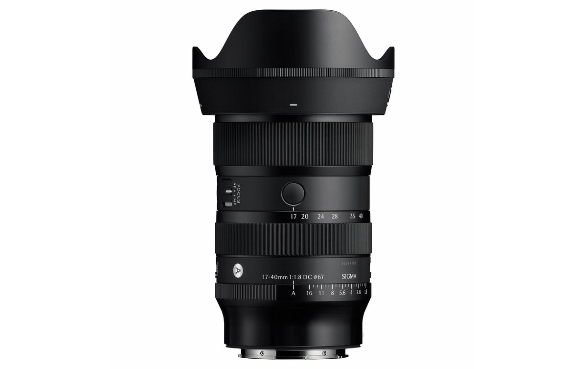 Sigma 17–40mm F1.8 DC Art L-Mount Objektiv für APS-C – 17–40 mm, f/1.8–16, 67 mm Filter