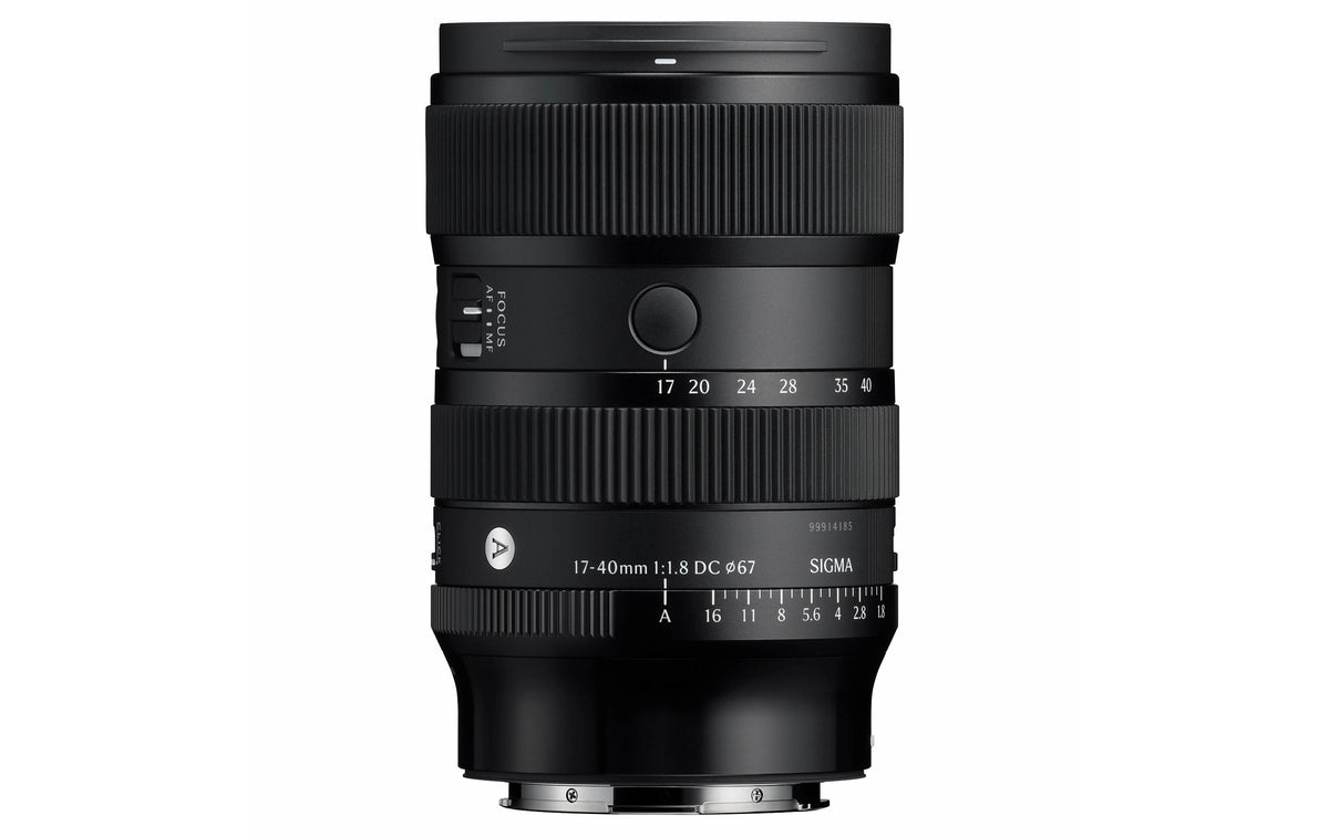 Sigma 17–40mm F1.8 DC Art L-Mount Objektiv für APS-C – 17–40 mm, f/1.8–16, 67 mm Filter
