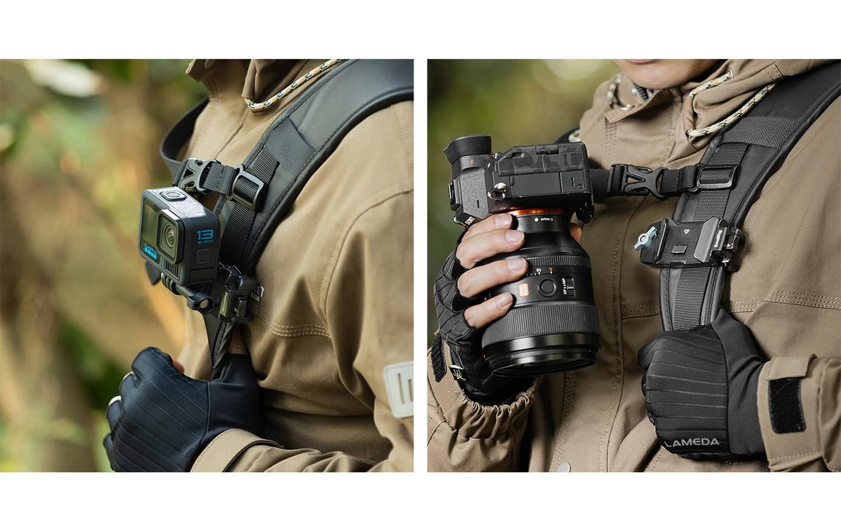 SmallRig 5053 Halterung – für Action-Kamera, Camcorder, Digitalkamera – Aluminium, Schwarz, 88,4 × 40,1 × 29 mm