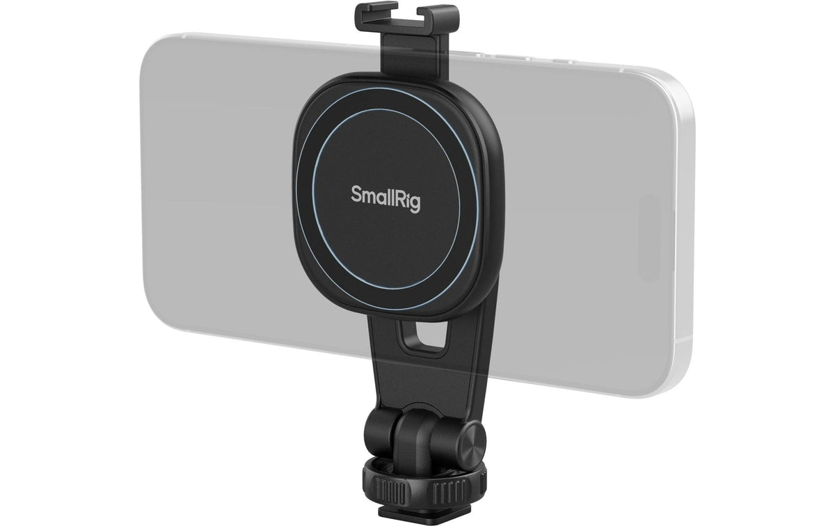SmallRig Magnethalterung – mit Cold Shoe, 62 × 25 × 115 mm, Kunststoff, Schwarz