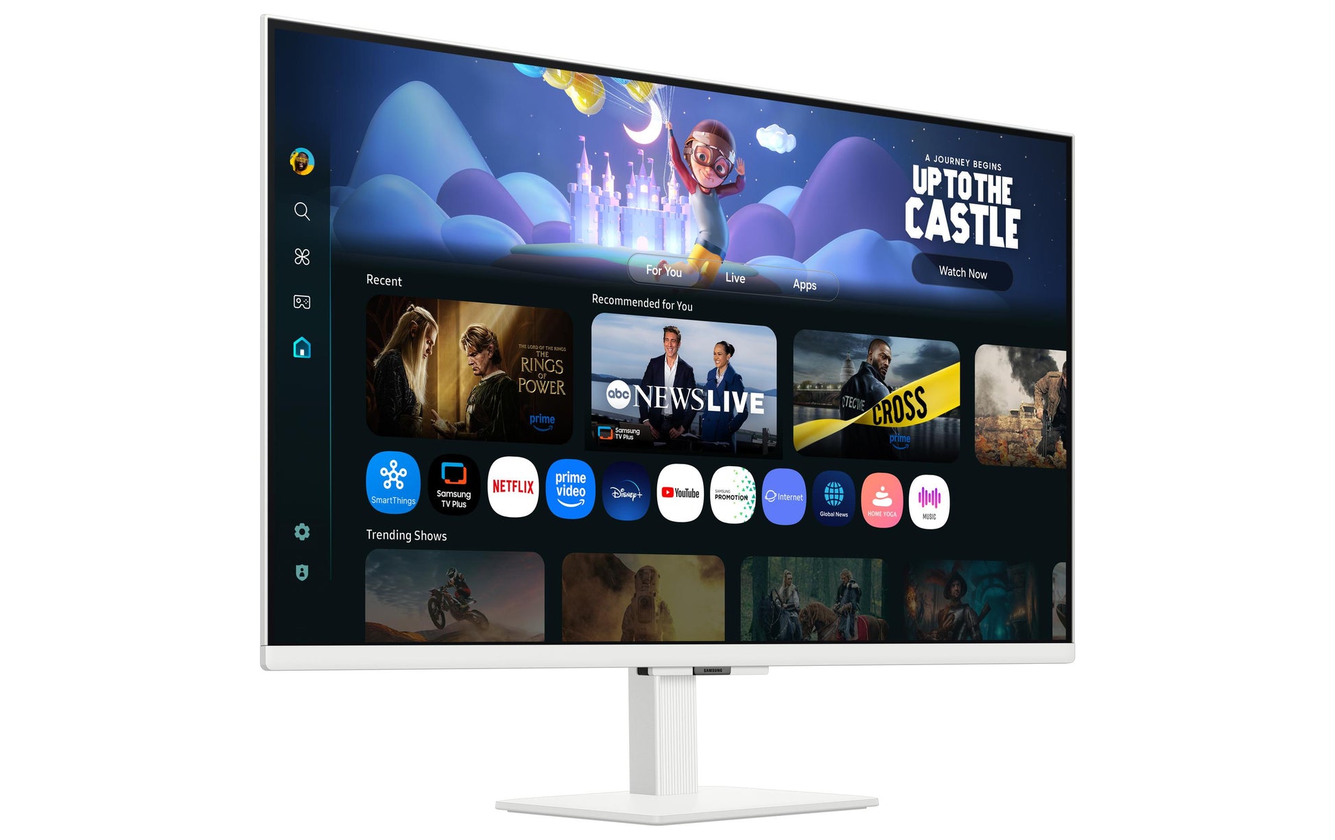 Samsung M50F – Monitor, 1920 × 1080 (Full HD), Weiss