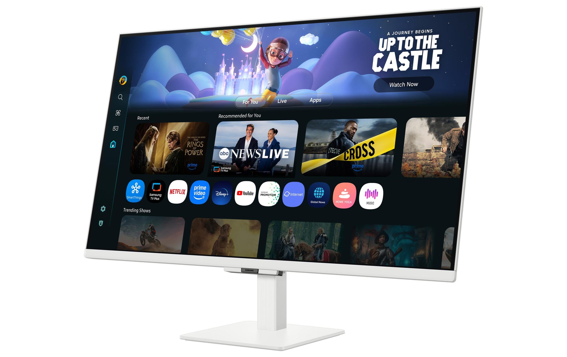 Samsung M50F – Monitor, 1920 × 1080 (Full HD), Weiss
