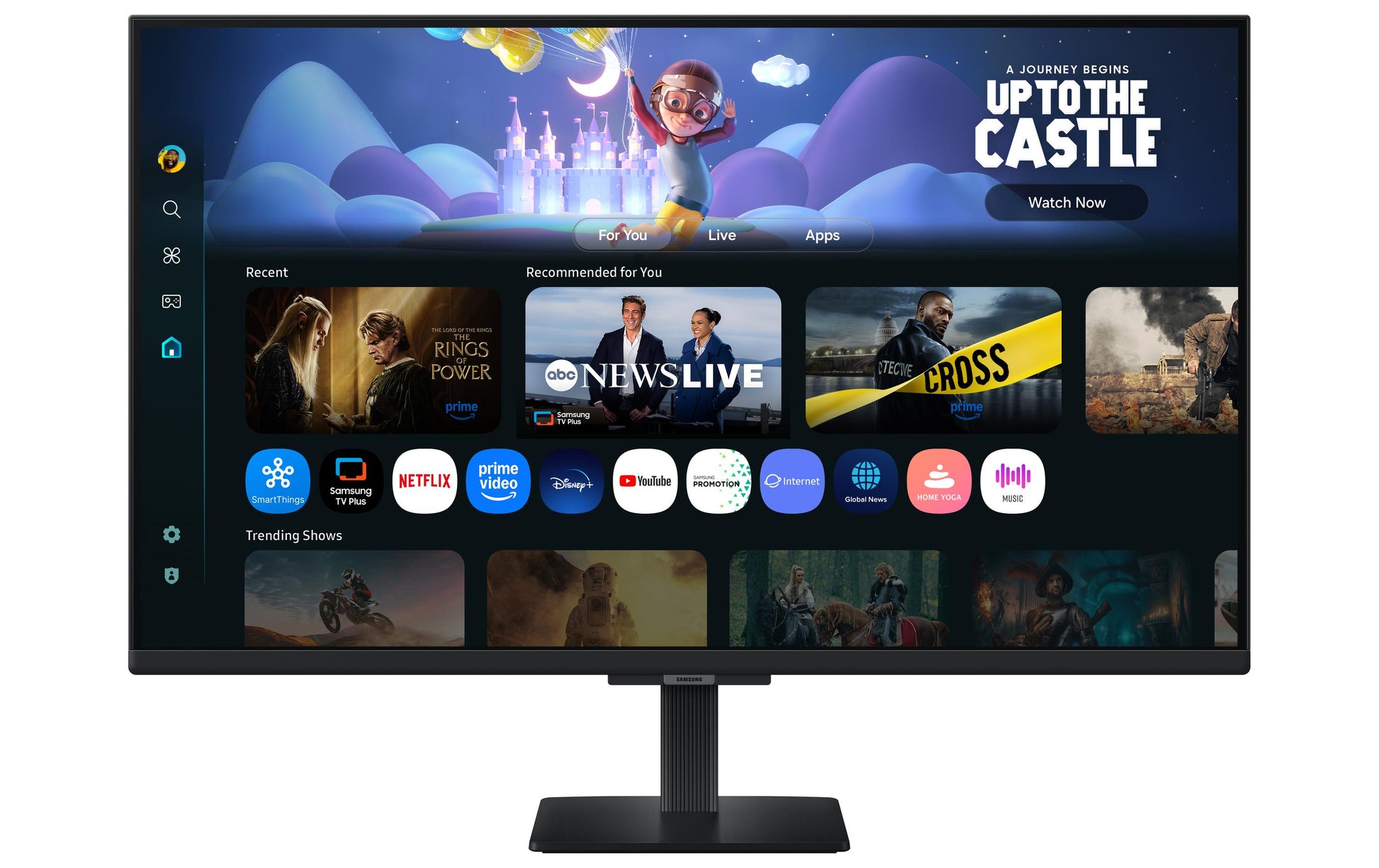 Samsung M50F – Monitor, 1920 × 1080 (Full HD), Smart-TV-Apps
