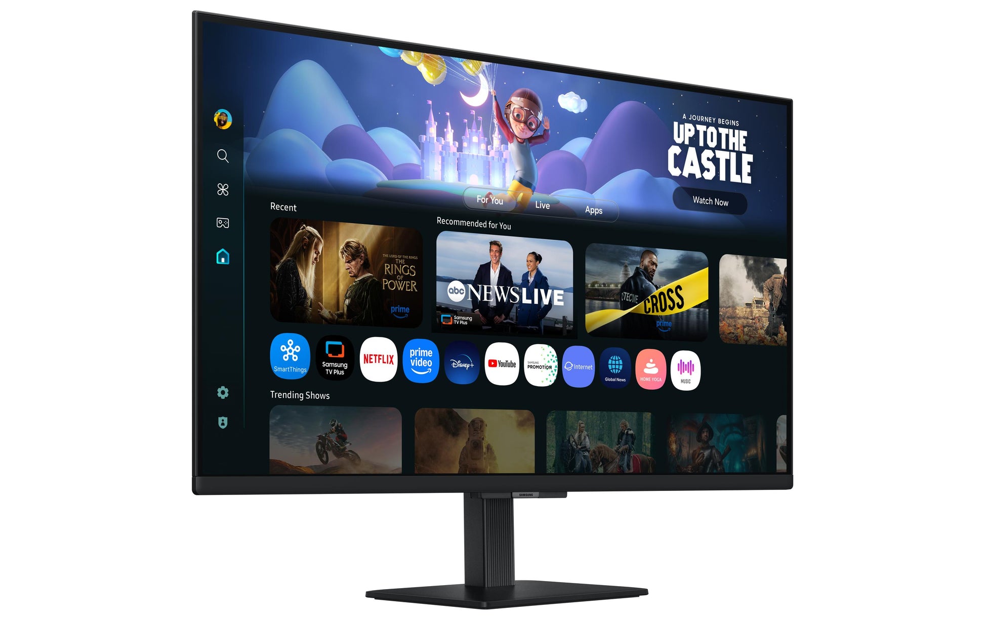 Samsung M50F – Monitor, 1920 × 1080 (Full HD), Smart-TV-Apps