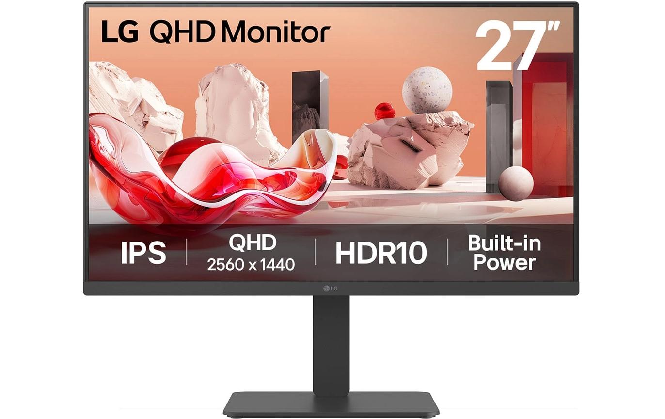 LG 27BA45QB-B – Monitor, 27", LCD, 75 Hz, Schwarz