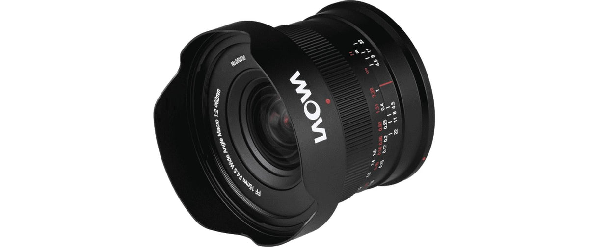 Laowa 15mm f/4,5 0,5× Weitwinkel-Makroobjektiv – für Canon EF – Naheinstellgrenze 0,32 m
