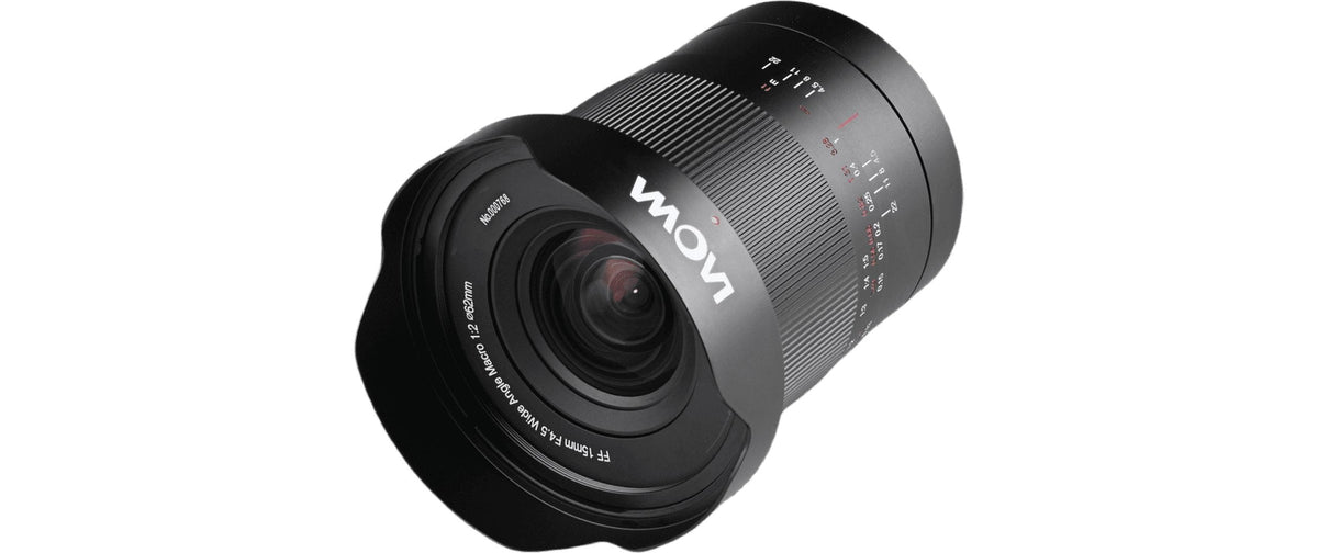 Laowa 15mm f/4,5 0,5× Weitwinkel-Makroobjektiv – für Canon EF – Naheinstellgrenze 0,32 m