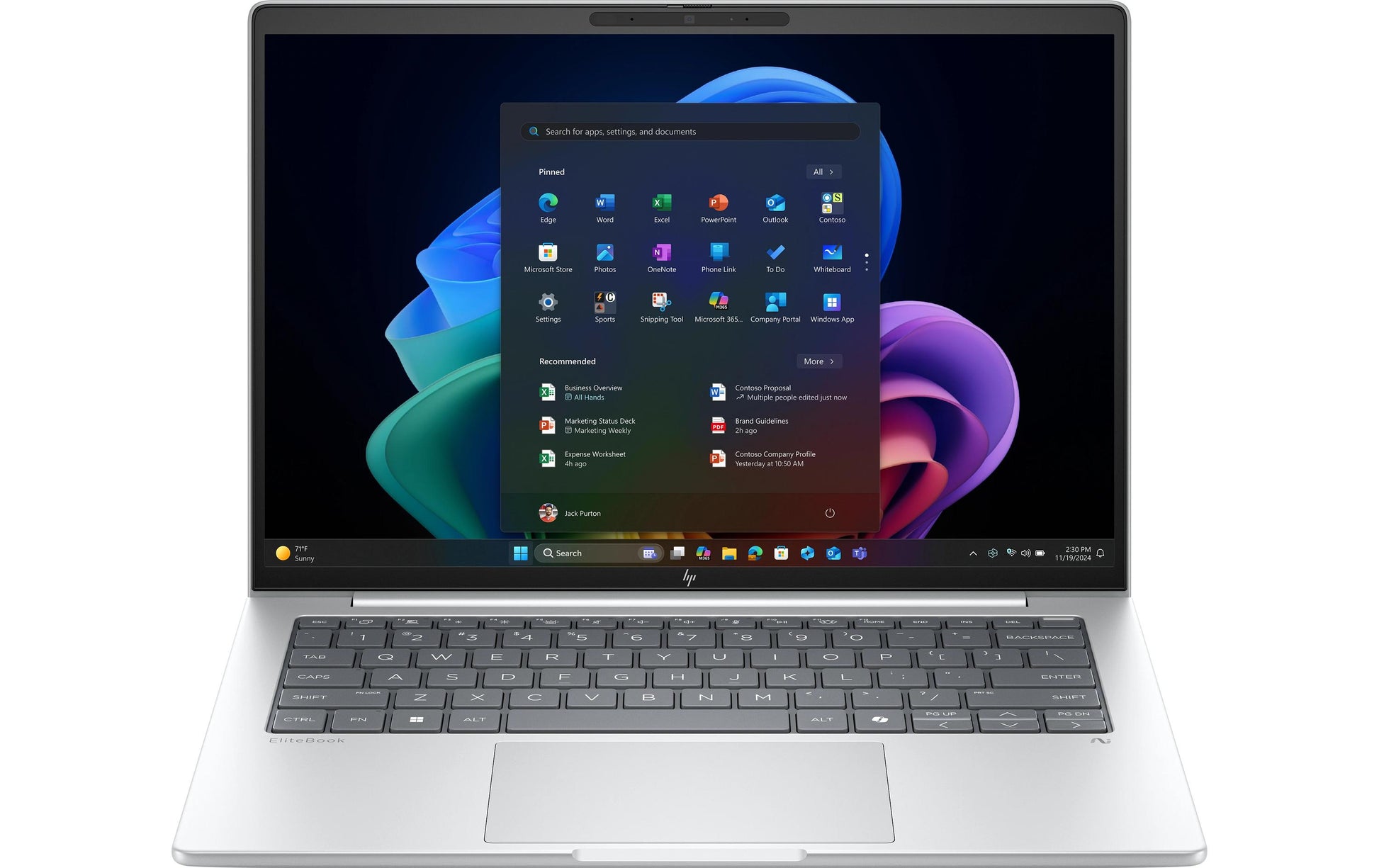 HP EliteBook 8 G1A 14 AI RAI7-350 – Windows 11 Pro