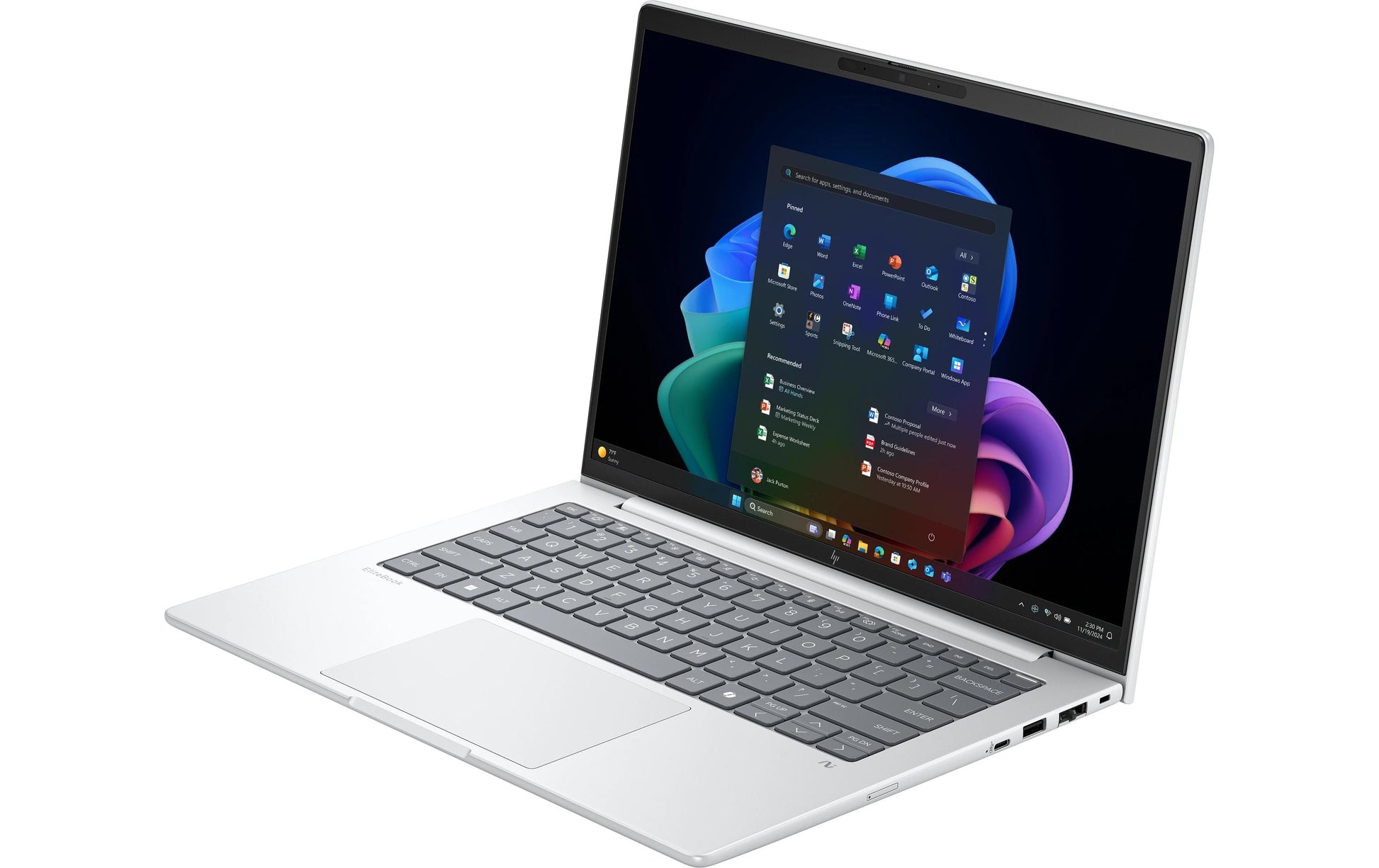 HP EliteBook 8 G1I, 16,0" WUXGA, 32 GB, 512 GB – Windows 11 Pro