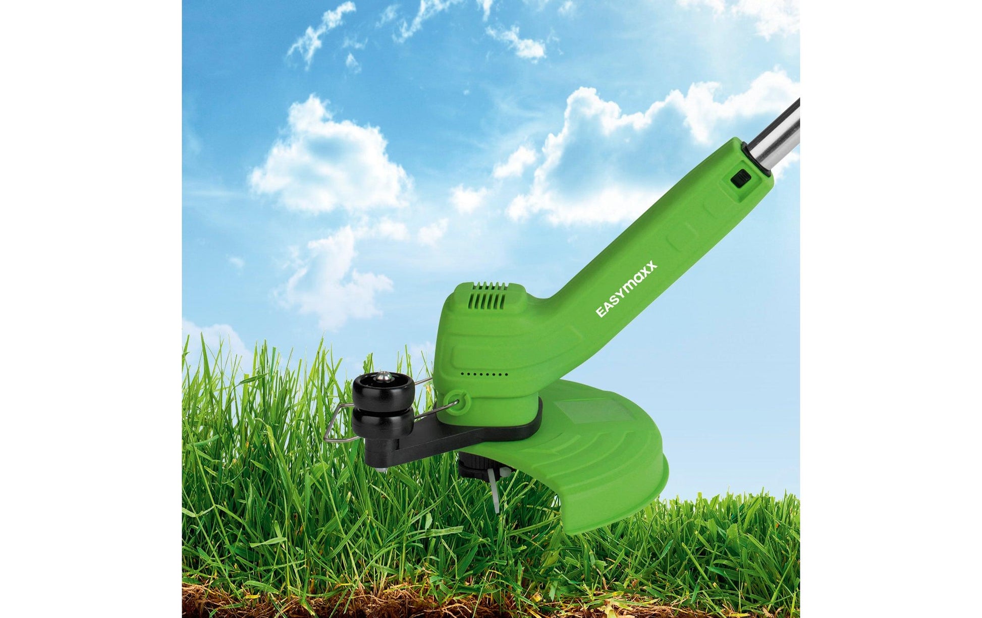 EASYmaxx 11025 Akku-Rasentrimmer – 12 V – Schnittbreite 24 cm – 28 W – inkl. Ladegerät