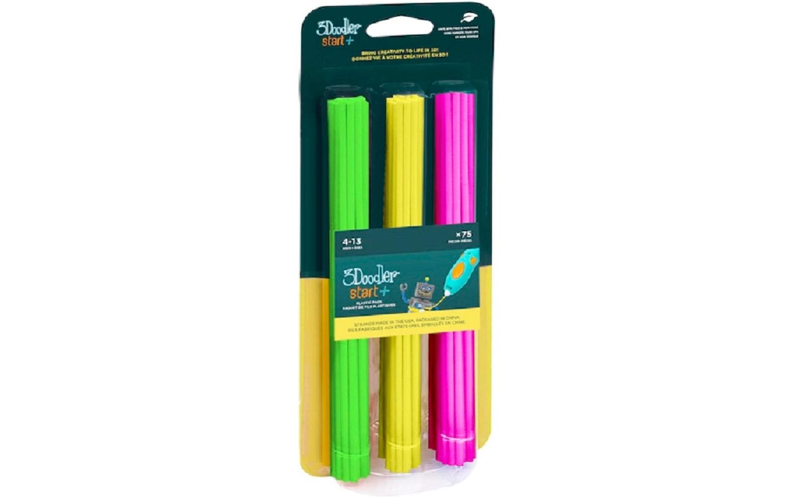 3Doodler 3D-Drucker-Filament Start+ Mehrfarbig – für 3D-Pens