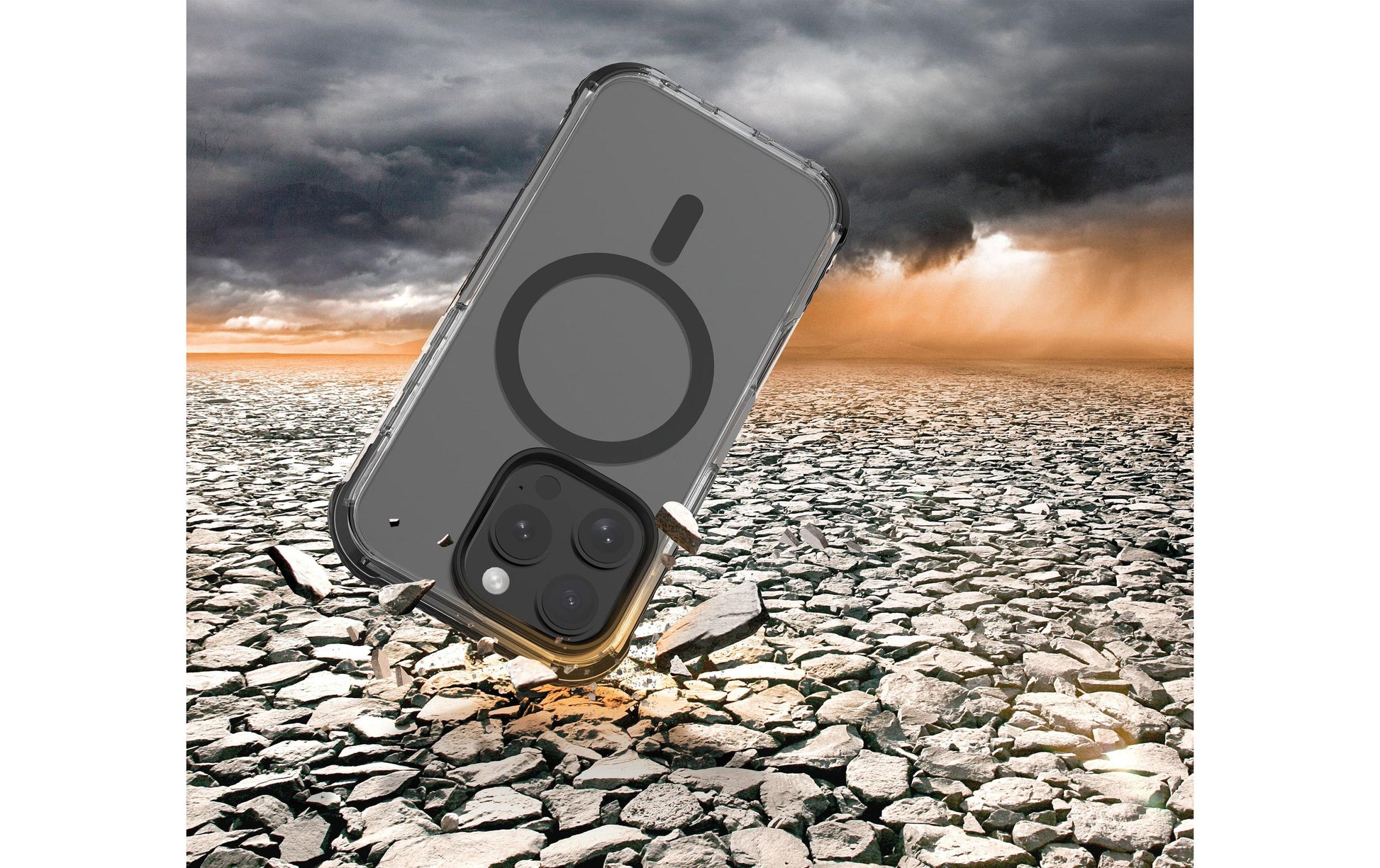 Cellularline Backcover – für Apple iPhone 16 Pro Max – transparent – MagSafe kompatibel