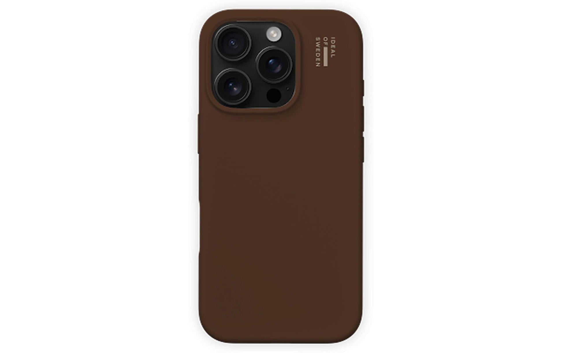 iDeal of Sweden Silikonhülle – Rückcover – für Apple iPhone 17 Pro, Mocha Mousse, bis 2 m Sturzsicherung