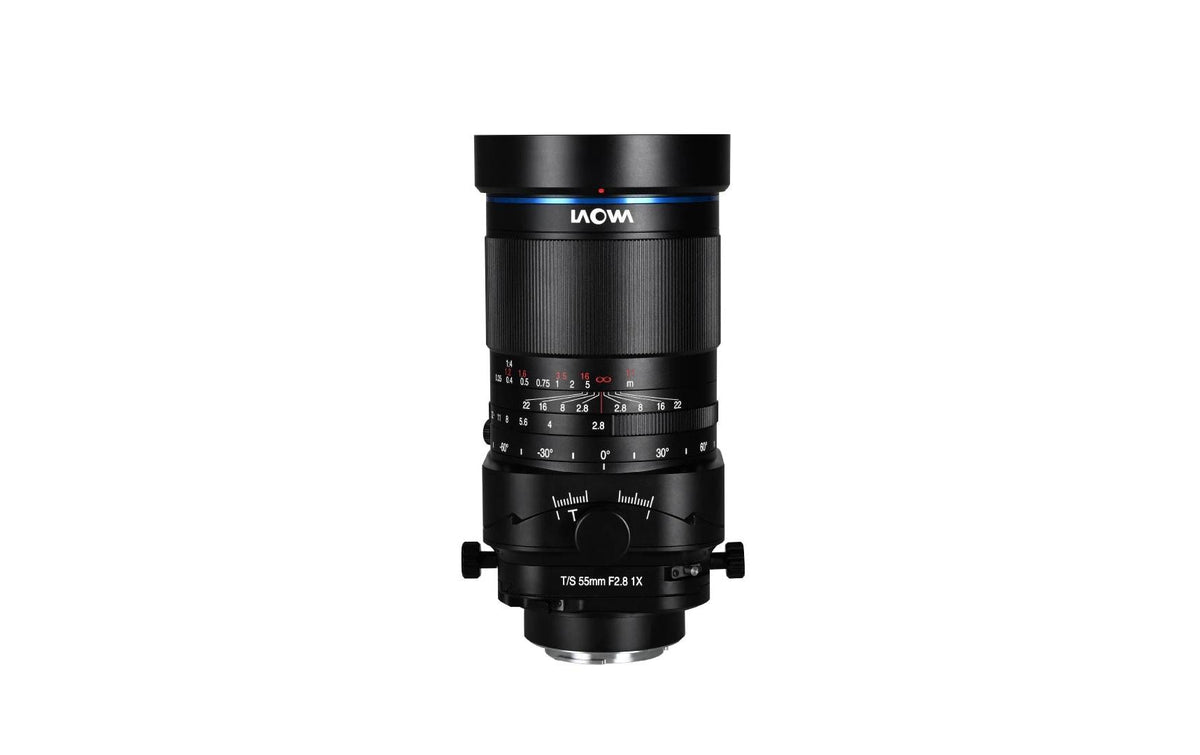Laowa 55 mm f/2.8 Tilt-Shift Makroobjektiv – für Nikon Z – 1:1, Filter 77 mm, Länge 168,5 mm