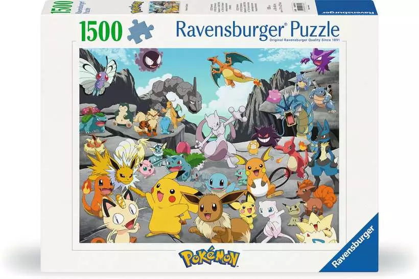 Ravensburger Puzzle Pokémon Classics – 1500 Teile – 60 × 80 cm – ab 14 J.