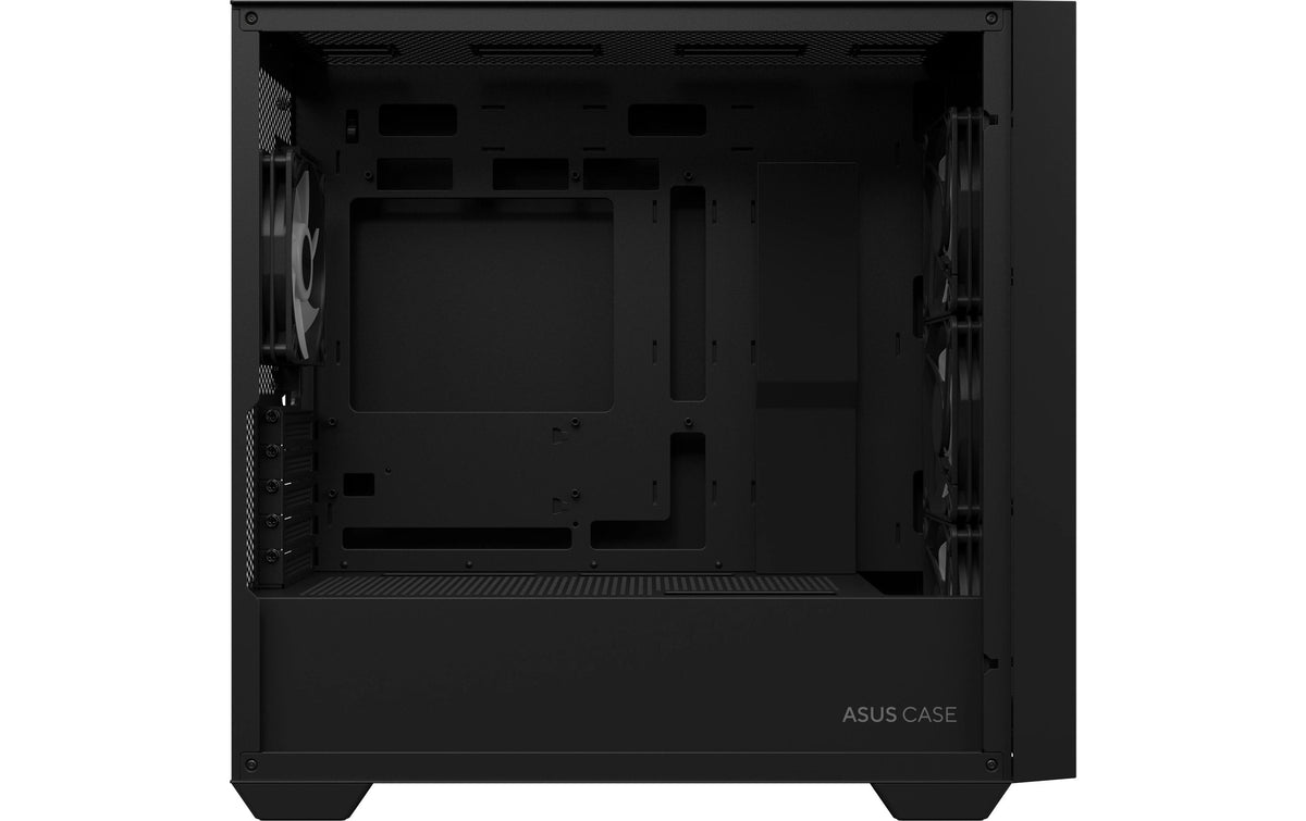 ASUS A21 PLUS TG ARGB (BTF) – PC-Gehäuse – Micro-ATX, Mini-ITX, Sichtfenster, 3×120/1×120 mm