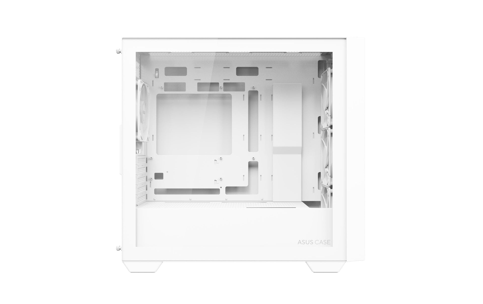 ASUS A21 PLUS – PC-Gehäuse – micro-ATX, Mini-ITX, Weiss, 3×120 mm vorne, 1×120 mm hinten, 465×220×430 mm