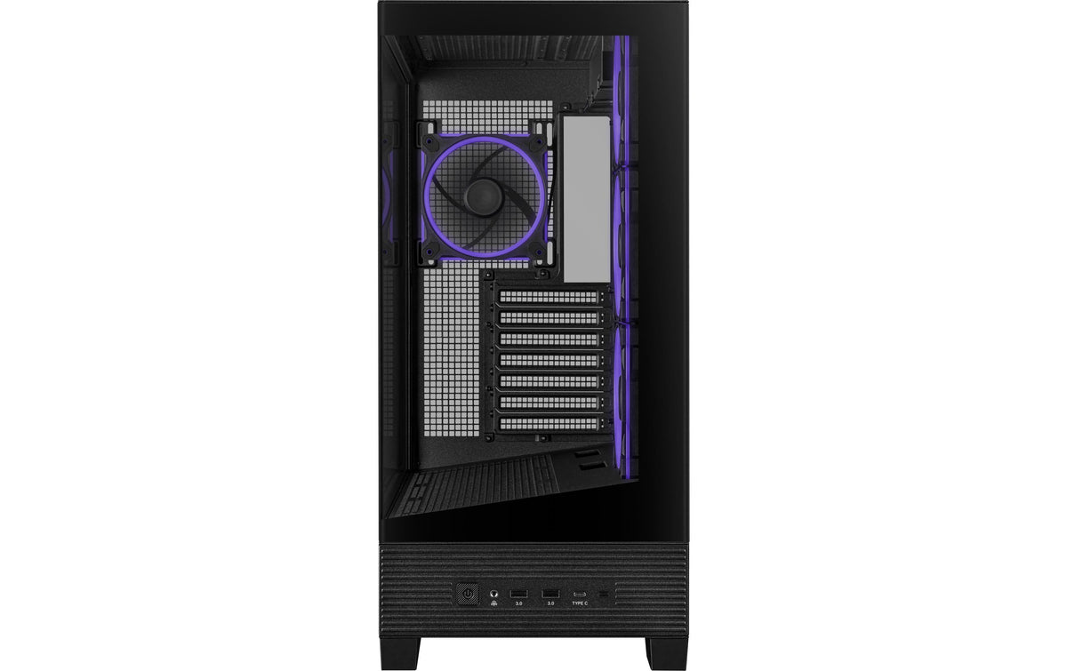 ASUS A31 PLUS TG – PC-Gehäuse (Mid-Tower) – Schwarz, ARGB, Seitenfenster, 3×120 mm + 1×120 mm, 238×511×435 mm