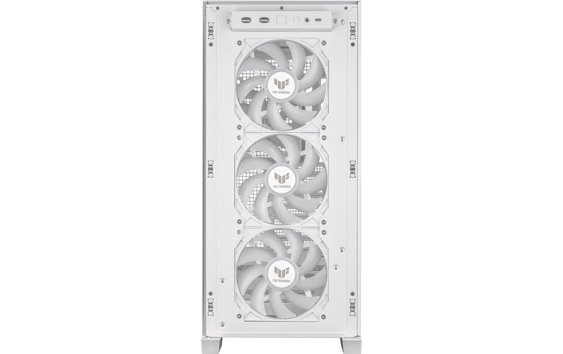 ASUS TUF Gaming GT302 ARGB – PC-Gehäuse – Weiss, EATX/ATX/mATX/Mini-ITX, 3×140 mm Front, Seitenfenster