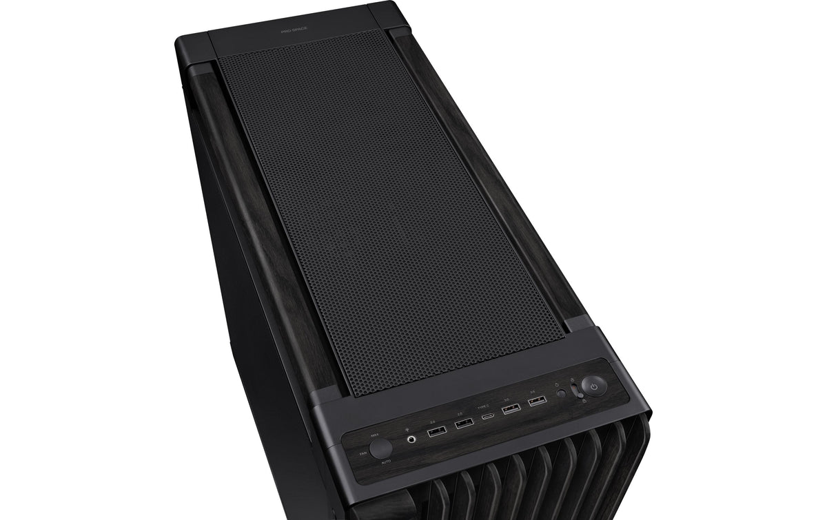 ASUS ProArt PA602 – Midi Tower – E-ATX, 8×HDD, 45 cm GPU, 2×200 mm vorne, 1×140 mm hinten, Schwarz