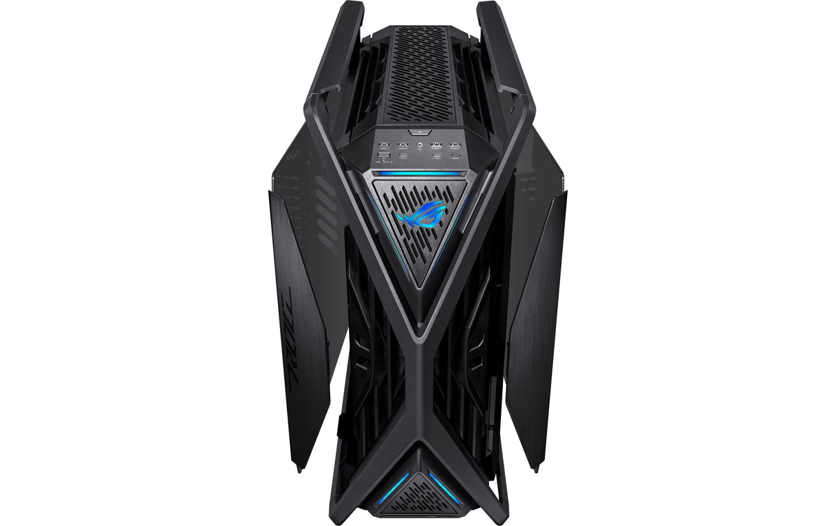 ASUS GR701 ROG Hyperion – PC-Gehäuse – Schwarz, E-ATX/ATX/mATX/M-ITX, 7 Lüfterplätze, 5×2,5"/2×3,5"