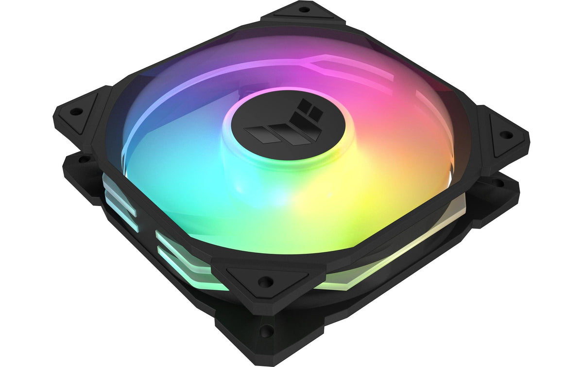 ASUS TUF GAMING TR120 – Lüfter-Pack 3×120 mm – ARGB, PWM, 1800–2200 U/min, 29 dB, Schwarz