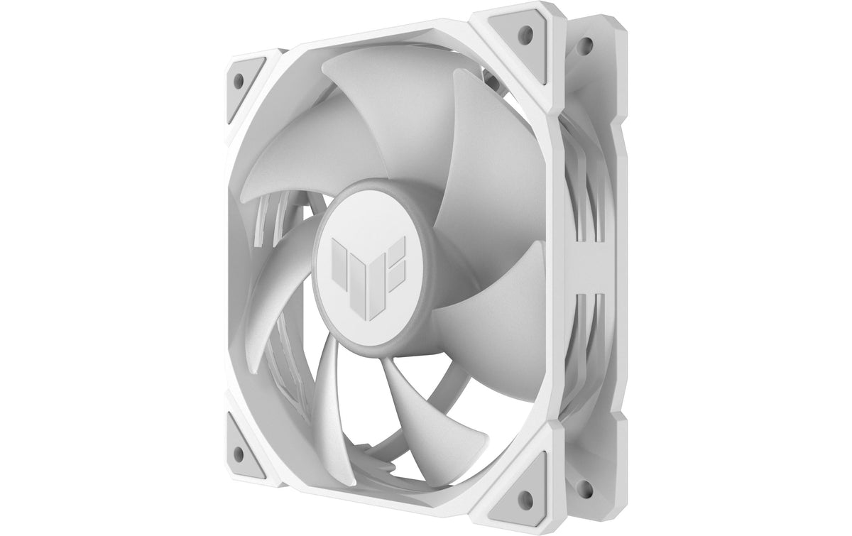 ASUS TUF GAMING TR120 – Lüfter – 120×120×28 mm, PWM (4-Pin), 2000 U/min, ARGB, 29 dB, Weiss