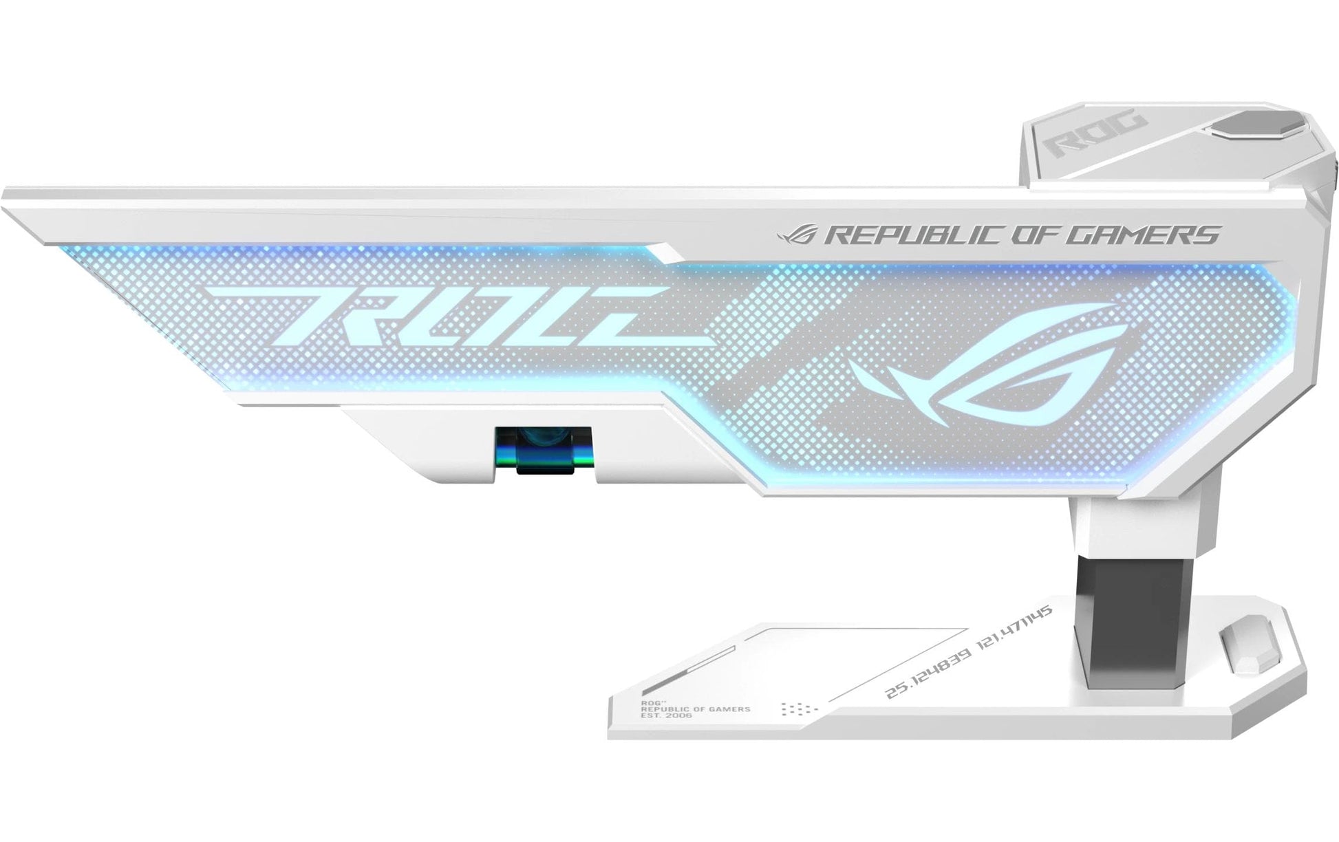 ASUS XH01 ROG HERCULX – Montagehalterung – für NVIDIA GeForce RTX 40-Serie, B 208 mm × T 71 mm × H 46 mm, Weiss