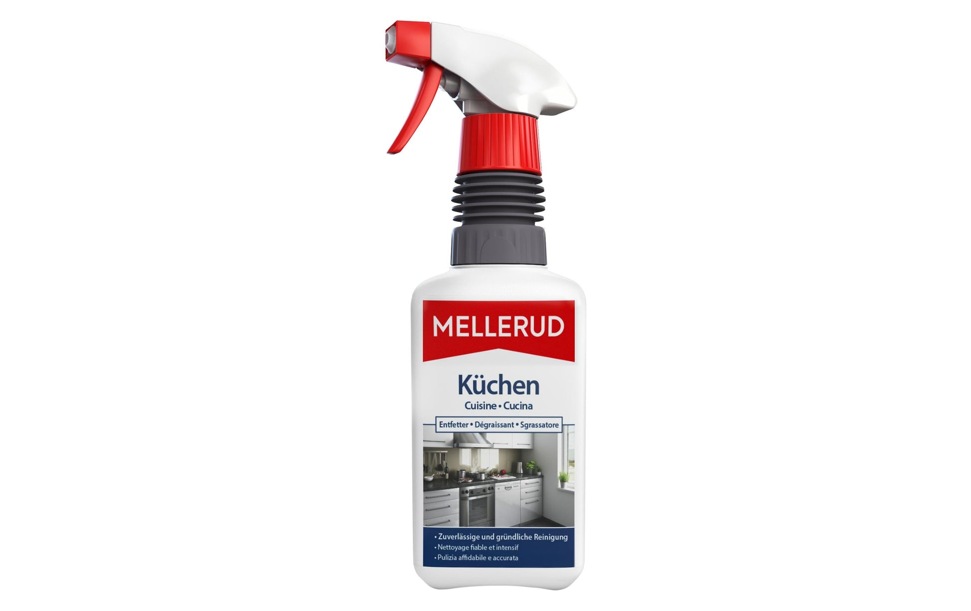 MELLERUD Küchenreiniger/Fettlöser für Küche – Flüssigkeit, Sprühflasche – 500 ml