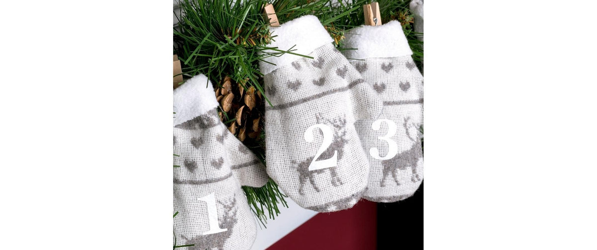 Pajoma Adventskalender – Rentier – 24 Beutel – 220 cm