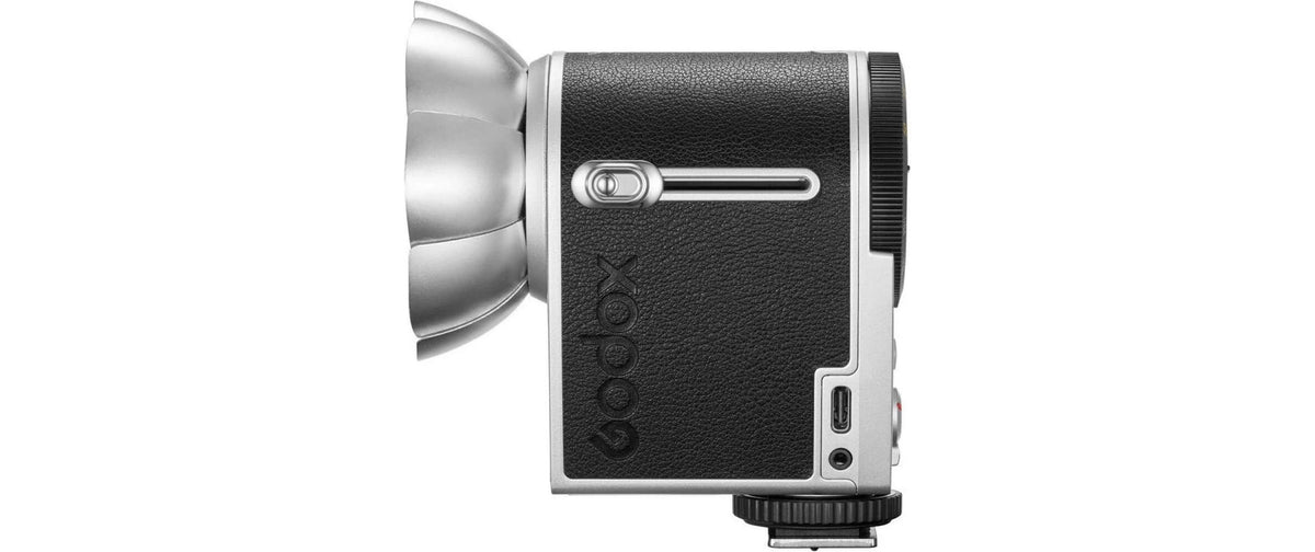 Godox Lux Cadet Retro Kamerablitz – Leitzahl 10, 1700 mAh, 2,5 s Blitzfolge, 620 Blitze – für alle Kameras