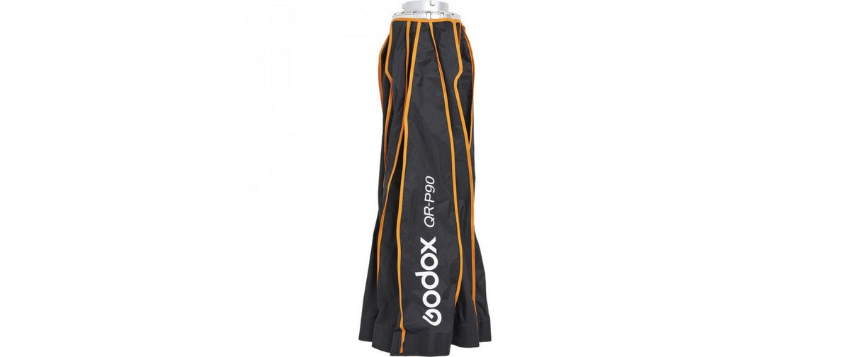 Godox QR-P90 Parabol-Softbox – 90 cm – Schwarz/Silber