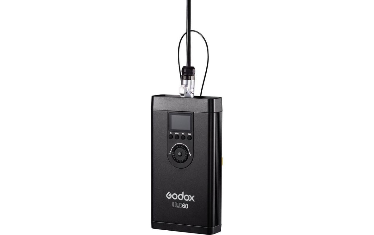 Godox UL60 LED-Videoleuchte – 60 W, 5600 K, CRI 96 – 120 × 220 × 260 mm – Schwarz