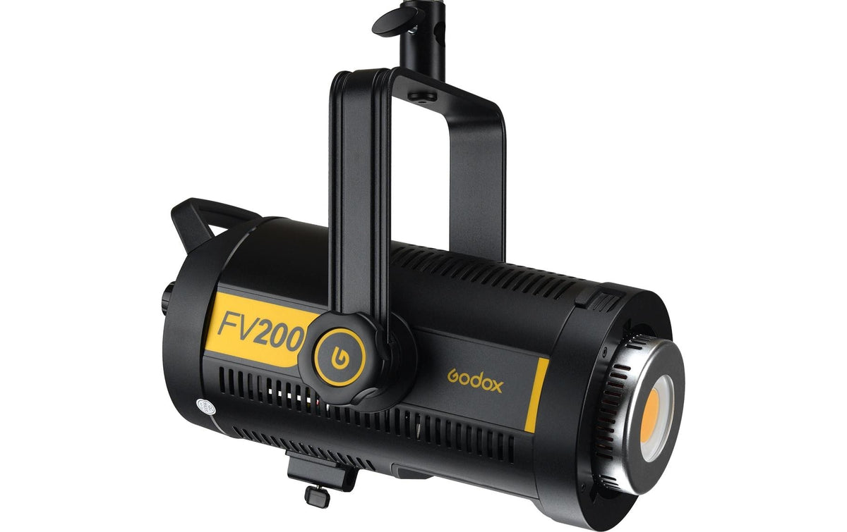 Godox FV200 Blitz-LED-Leuchte – 5600 K, Leitzahl 58, 1/8000 s, HSS – für Canon, Nikon, Sony und andere