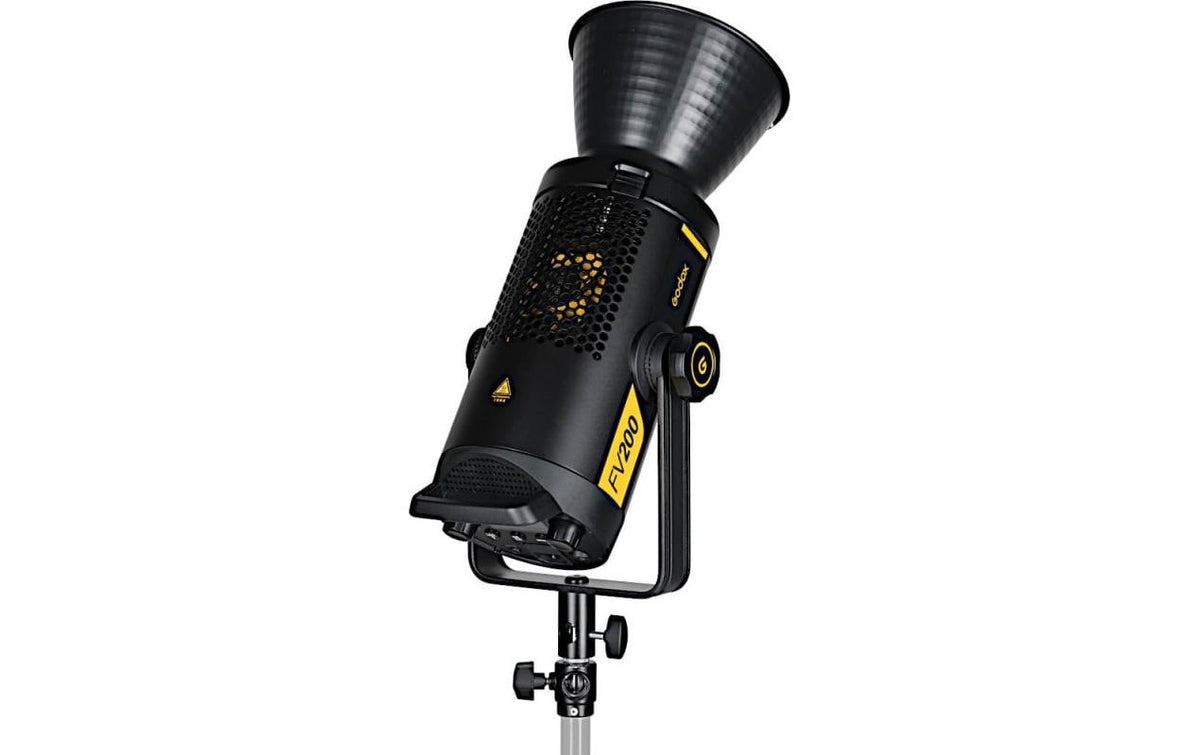 Godox FV200 Blitz-LED-Leuchte – 5600 K, Leitzahl 58, 1/8000 s, HSS – für Canon, Nikon, Sony und andere