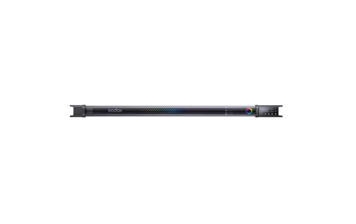 Godox TL60 Leuchtstab – RGB, 2700–6500 K, dimmbar, LCD, 1500 Lux, 0,75 m – 2er-Pack