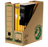 Fellowes Bankers Box Earth Stehsammler für A4 – B 82 × H 304 × T 268 mm, 20 Stück, braun, Karton